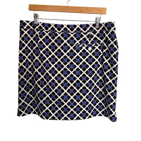 Greg Norman Geo Print Golf Skort 10 - Picture 3 of 5